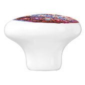 Keramische kip thema keramische knop (Zijkant)