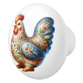 Keramische kip thema keramische knop (Rechts)