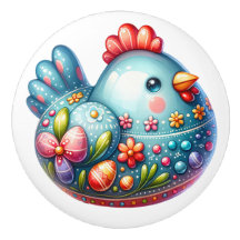 Keramische kip thema