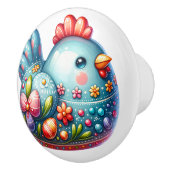 Keramische kip thema keramische knop (Rechts)