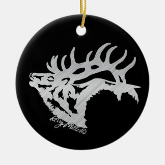 Keramische Klinkende Sier-Elandstier Ornamente Keramisch Ornament
