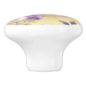 Keramische Knob/Floral Knop (Zijkant)