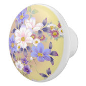 Keramische Knob/Floral Knop (Rechts)