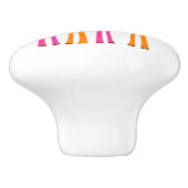 Keramische Knob/Giraffe Knop (Zijkant)