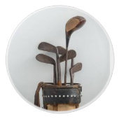 Keramische Knob met Golfbag en -clusters Keramische Knop (Voorkant)