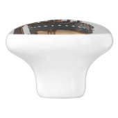 Keramische Knob met  Golfbag en -clusters Keramische Knop (Zijkant)