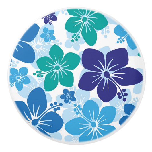 Keramische knop/bloemen knop (Voorkant)