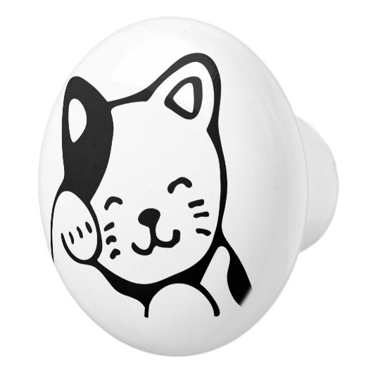 Keramische knop. Kat. Keramische Knop (Rechts)