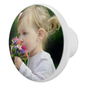 Keramische knop met foto van kind (Rechts)