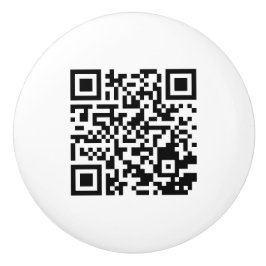 Keramische knop met uniek QR-codeontwerp
