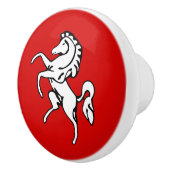 Keramische knop met vlag van Kent County (Rechts)