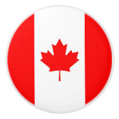Keramische knop pull met vlag van Canada (Voorkant)
