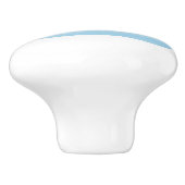 Keramische knop pull met vlag van Chicago City, Ve (Zijkant)