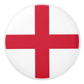 Keramische knop pull met vlag van Engeland, Vereni (Voorkant)