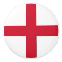 Keramische knop pull met vlag van Engeland, Vereni