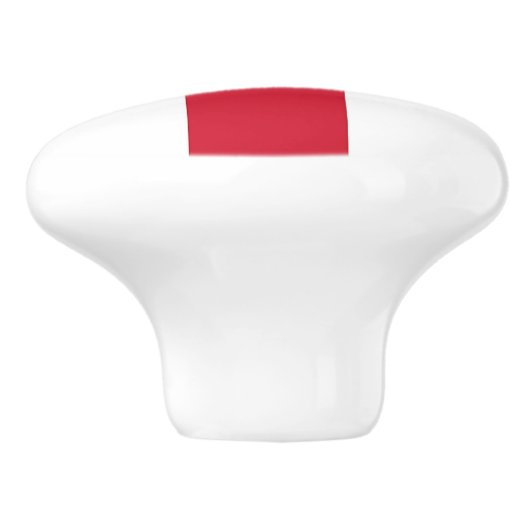 Keramische knop pull met vlag van Engeland, Vereni (Zijkant)