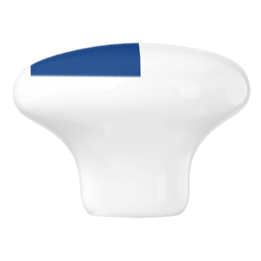 Keramische knop pull met vlag van Finland (Zijkant)