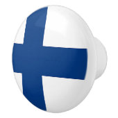 Keramische knop pull met vlag van Finland (Rechts)