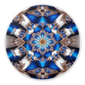 Keramische knop trekken met Argentijnse kleuren (Voorkant)