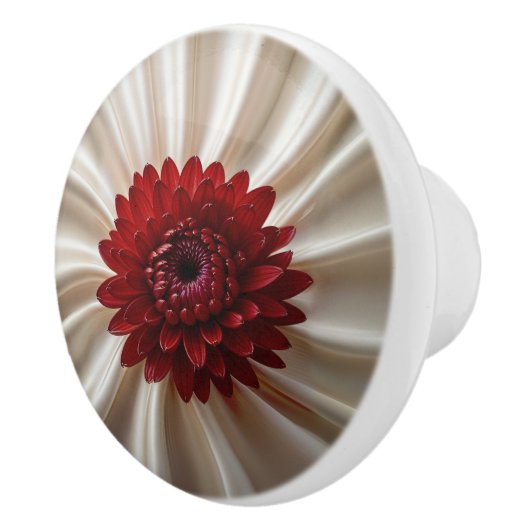 Keramische knop trekken met Japanse kleuren (Rechts)