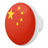 Keramische knop trekken met vlag van China (Rechts)