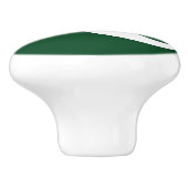 Keramische knop trekken met vlag van Pakistan (Zijkant)