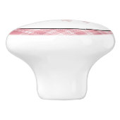 Keramische knop voor cartoon van het land Varkensh (Zijkant)