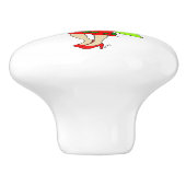 keramische knop voor chibi bunnygirl (Zijkant)