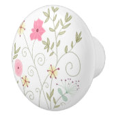 Keramische Knop Weidebloemen (Rechts)