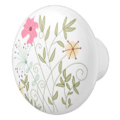 Keramische Knop Weidebloemen (Rechts)