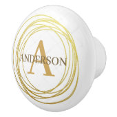 Keramische knoppen aanpassen - Golden cirkels (Rechts)