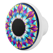 Keramische knoppen met een kleurrijk, uniek patroo (Rechts)