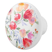 Keramische knoppen - Peonies & Poppies Design2 (Rechts)