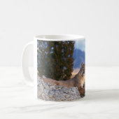 Keramische koffie-Mok-Bergleeuw Koffiemok (Voorkant links)