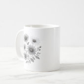 Keramische koffie Mok - Daisy Design - Corrine & C (Voorkant links)