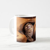 Keramische koffie-Mok-Dog & Kitten Koffiemok (Voorkant links)