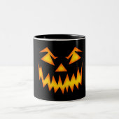 Keramische koffie Mok-Halloween Face Tweekleurige Koffiemok (Center)