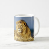 Keramische koffie-Mok-lion Koffiemok (Voorkant rechts)