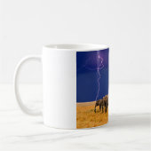 Keramische koffie Mok-olifanten Koffiemok (Links)