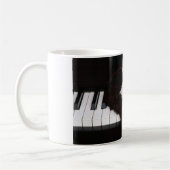 Keramische Koffie Mok-Piano Kitten Koffiemok (Links)