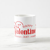 Keramische koffie Mok-Valentijn harten Koffiemok (Center)