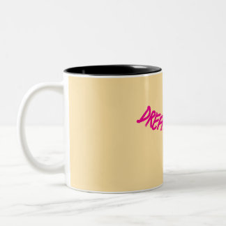 keramische koffie-/theemok tweekleurige koffiemok