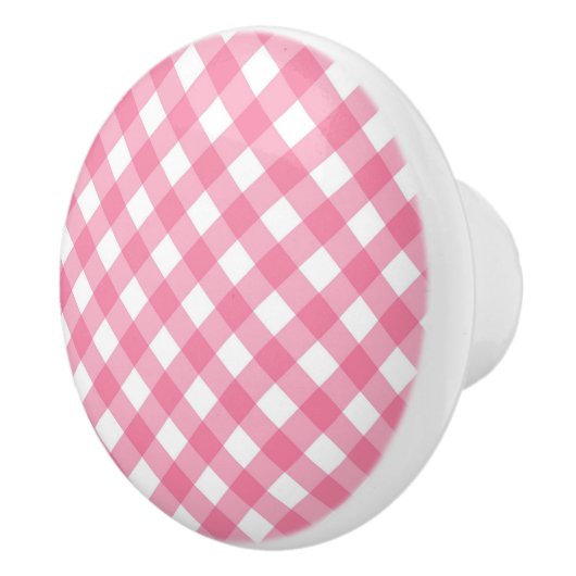 Keramische lade/deurtrekkracht - Roze rooster Knop (Rechts)