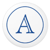 Keramische Letter Knob stijl Keramische Knop (Voorkant)