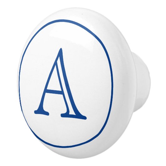 Keramische Letter Knob stijl Keramische Knop (Rechts)