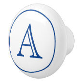 Keramische Letter Knob  stijl Knop (Rechts)