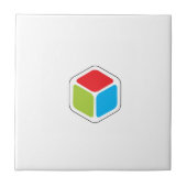 Keramische mantel tegeltje (Voorkant)