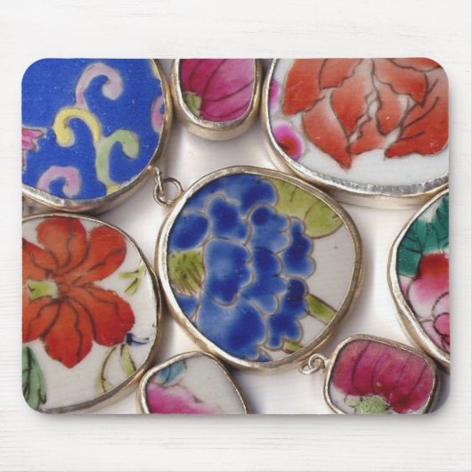 Keramische Ming-dynastie aardedelen Muismat (Voorkant)