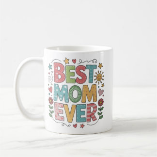 Keramische mok, Beste moeder ooit koffiekop Koffiemok