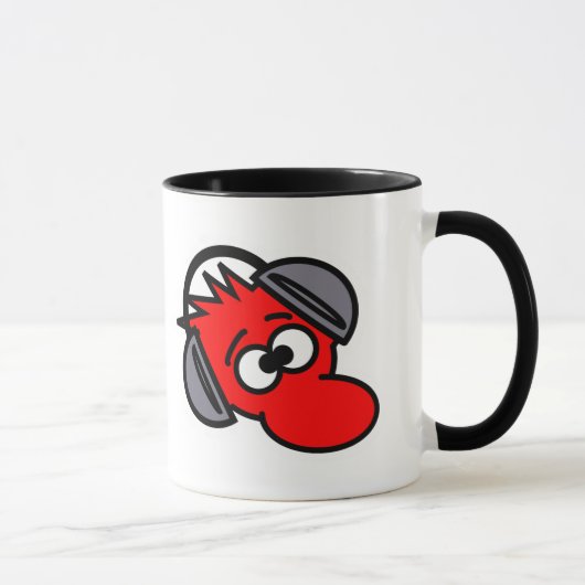 Keramische mok hoofdtelefoongast (Rechts)